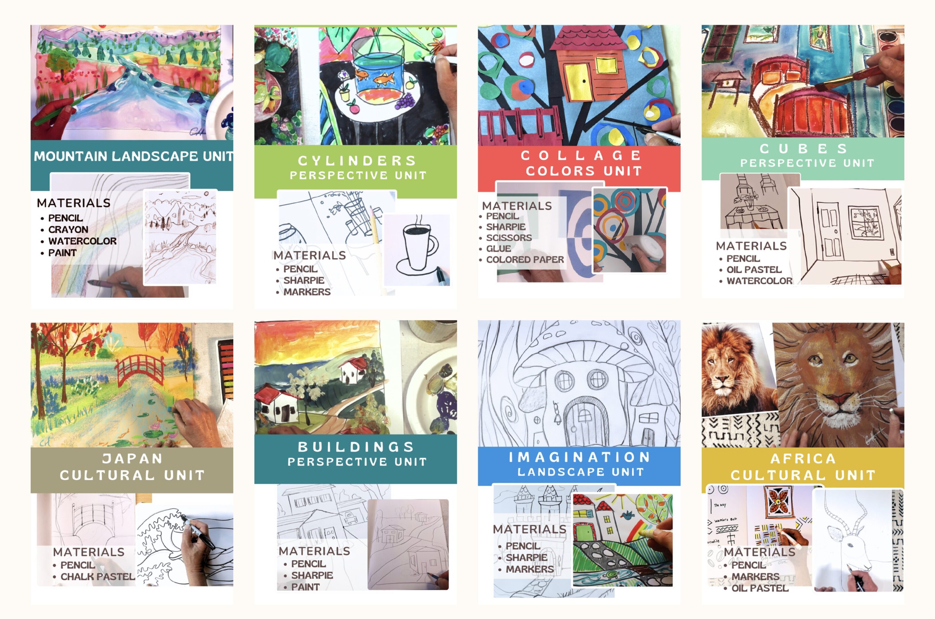 A collage of various book covers with diverse themes and vibrant colors.