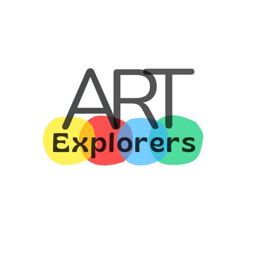 Logo with 'ART' and 'Explorers' in colorful overlapping circles.